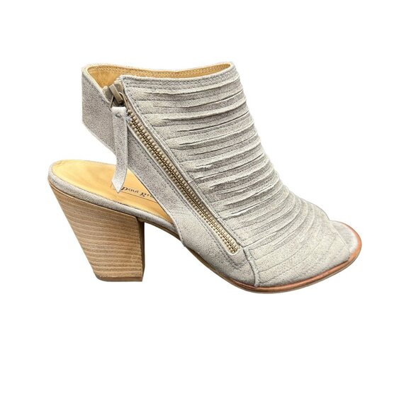 Paul Green Cayanne Peep Toe High Heel Booties Womens Leather, Size UK 7/US 9.5 - Picture 6 of 10